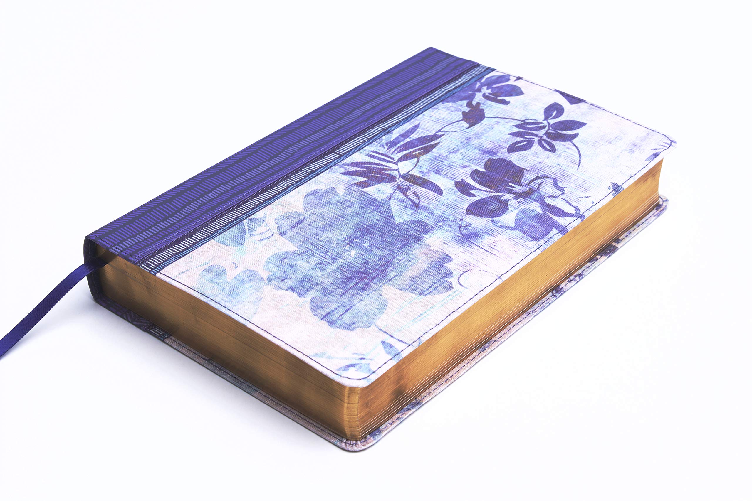 Biblia Reina Valera 1960 de Estudio para Mujeres. Tela impresa, azul floreado / Women Study Bible RVR 1960. Cloth over Board, Blue with Flowers (Spanish Edition)