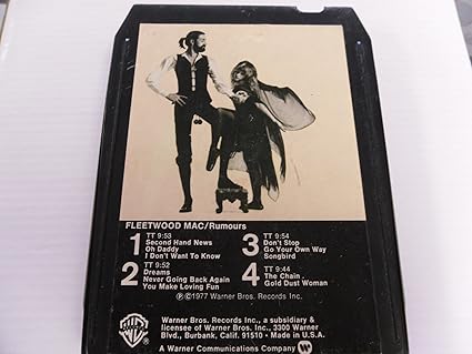 Fleetwood Mac Rumours 8 Track Tape Amazon Com Music