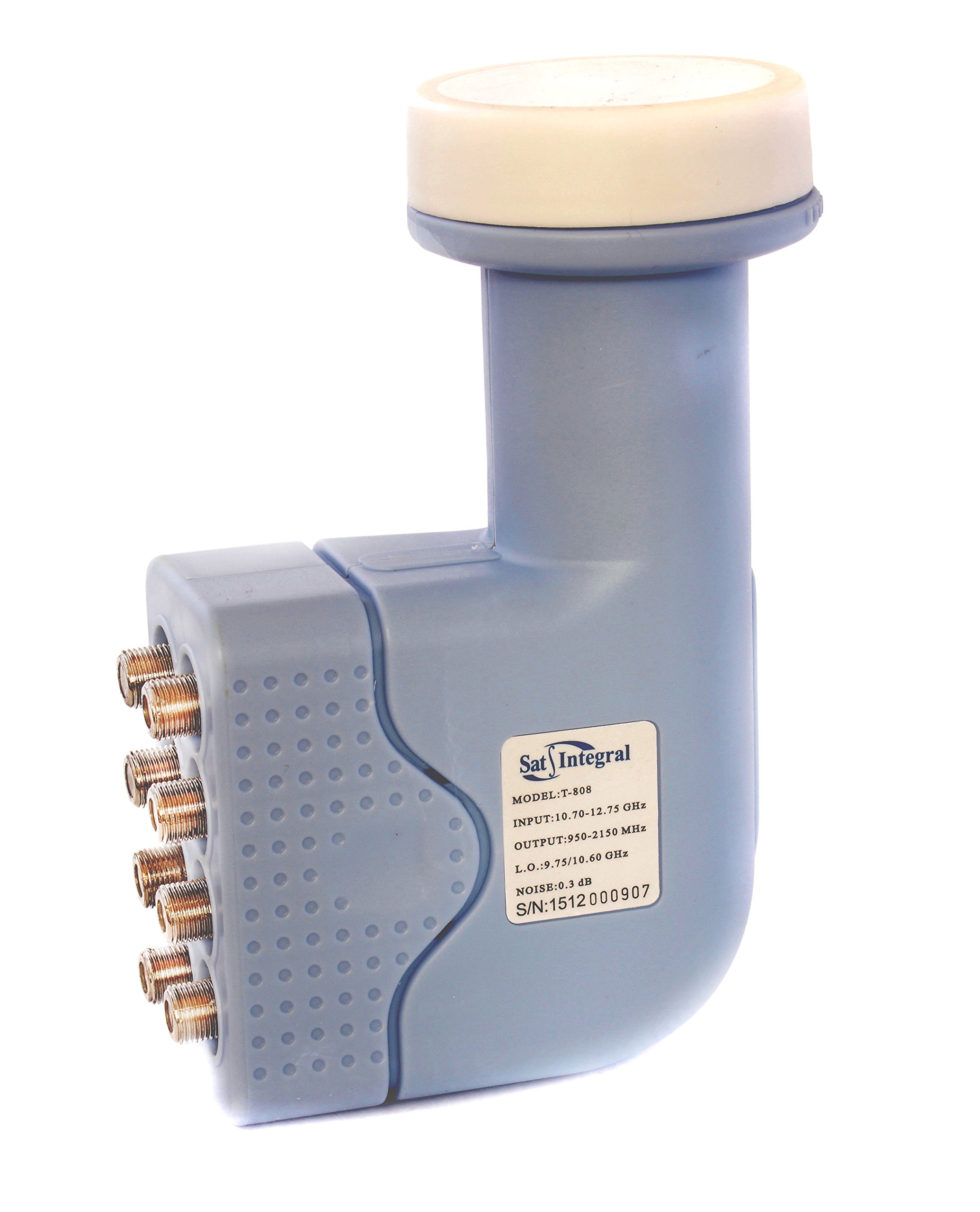 LNB octo SatIntegral T-808 - Universal sattelite converter (40 mm) LNB OCTO - 8 outputs, KU Band (Full HD, 4K, 3d Ready, 0.3dB)
