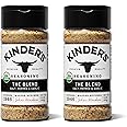 Kinder's Organic The Blend (Salt, Pepper and Garlic), Premium Quality Seasoning, MSG Free and USDA Certified Organic, 3.5oz 2 Pack