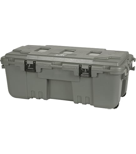 Amazon.com : *1819 XXL HINGED Storage Box - 108 Quart Black