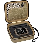 PAIYULE Hard Case for Garmin Xero C1 Pro/Xero C2 Chronograph,Green | Fitted compartment, zip mesh pocket, wrist lanyard and carabiner keep range essentials together for transport and storage
