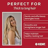 KENT PF19 Large Paddle Detangling Hairbrush for Thick Long Hair view 3