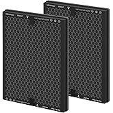 Upgraded Version HAP602 Mixed Honeycomb Activated Carbon and HEPA Replacement Filter for ECOSELF HAP602, HAP602WF, HAP-602, HAP-602WF Air Purifi-er, Smoke Absorber Filter