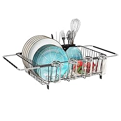 JASIWAY Dish Drying Rack in Sink- Over The Sink