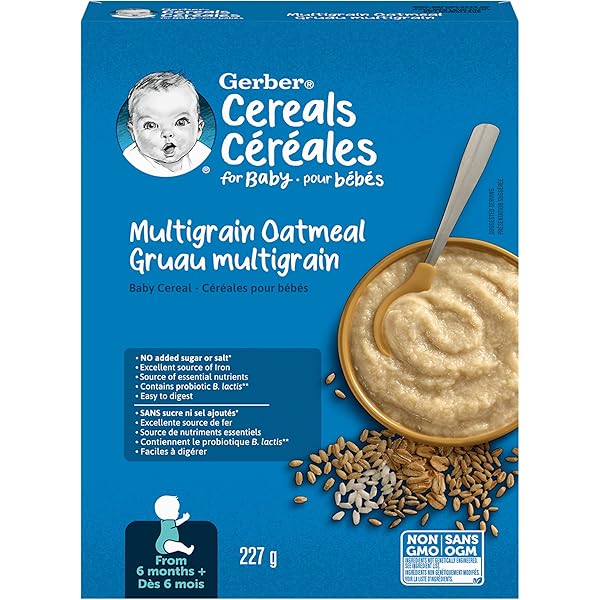 Stage Gerber Organic Oatmeal Baby Cereal Baby Formula