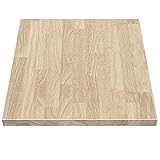 ARIEL 30 x 25 x 1.5 Hevea Unfinished Butcher Block