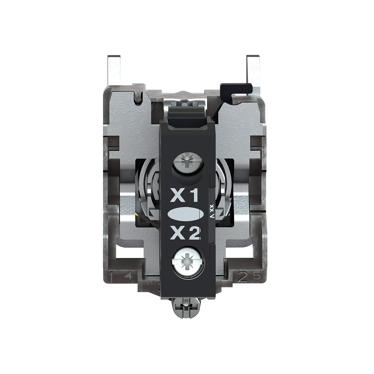 Schneider Electric Harmony XB4, Pilot Indicator Light, Metal, Plain Lens, Integral LED, Industrial Control, 110…120 V AC - Image 5