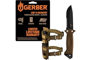 Gerber LMF II Infantry Knife, Coyote Brown [22-01463]