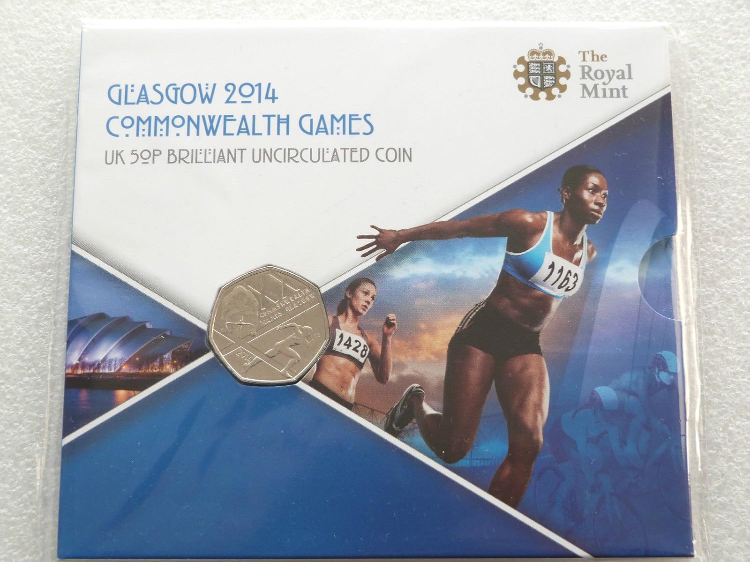 The Glasgow 2014 Commonwealth Games UK 50p BU Coin by The Royal Mint by Royal Mint Amazon.co.uk The Glasgow 2014 Commonwealth Games UK 50p BU Coin by The Royal Mint by Royal Mint Amazon.co.uk