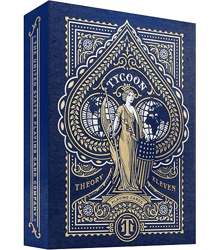未開封　Theory Eleven Tycoon トランプ Amazon.com: theory11 Tycoon Playing Cards (Red) : Toys & Games