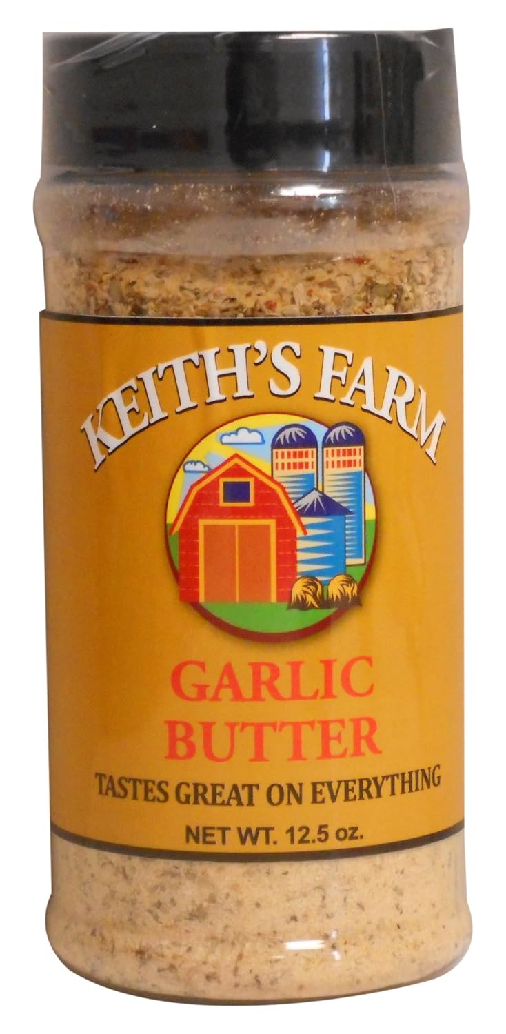 Keith's Farm Garlic Butter Seasoning Grocery & Gourmet Food