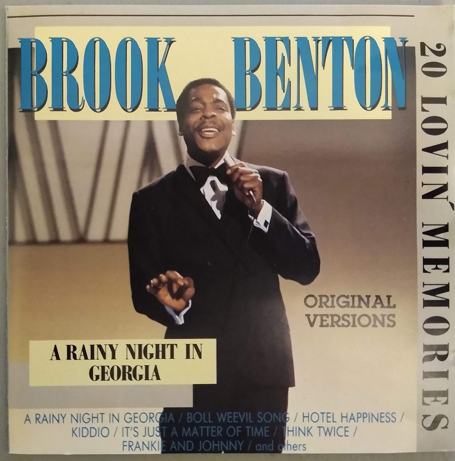 Brook Benton Rainy Night In Georgia