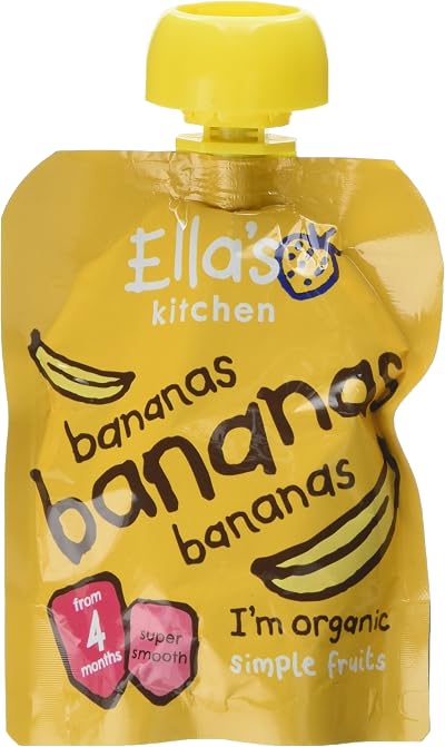 Ella's Kitchen First Taste Bananas 70g Organic Baby Puree