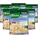 Knorr Fettuccine Alfredo Pasta Sides 4.4 oz, Quick Easy Meal Side Dish, 6PK | Quick side dish for weeknight meals and easy meal prep; no artificial flavors or preservatives; Alfredo Fettuccine.