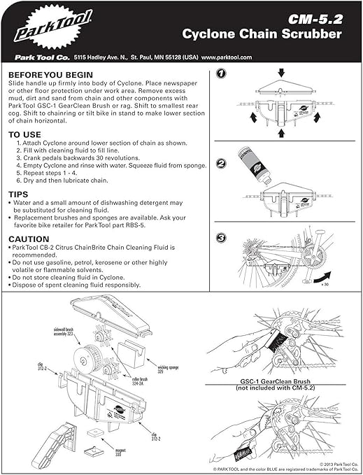 cleaning bike chain with kerosene