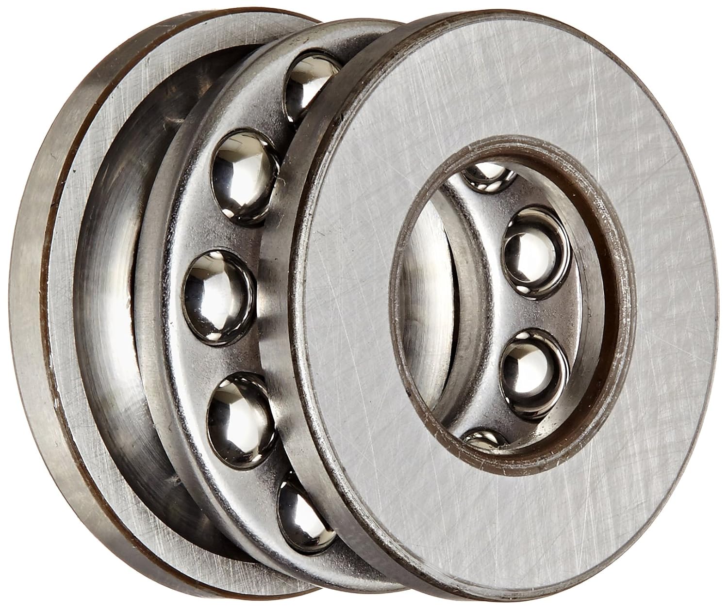 10 Cuscinetti Assiali A Sfere F8-19M 8x19x7 Mm - Acciaio Cromato Per Macchinari
