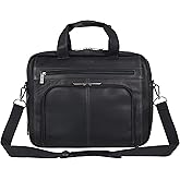 Kenneth Cole REACTION ‘Out of the Bag' Manhattan Colombian Leather 15.6" Laptop Briefcase Travel Business Case Bag