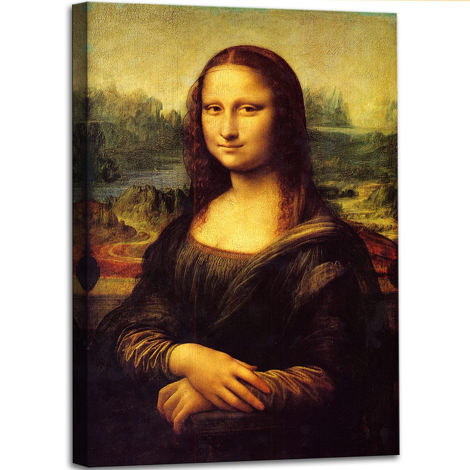 msspart Canvas Prints Wall Art Mona Lisa by by