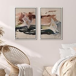MUDECOR Framed Canvas Print Wall Art Set Abstract