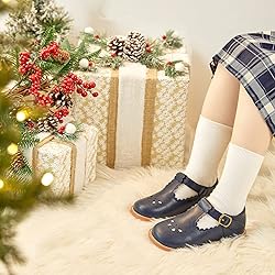 Toddler Little Girl Navy Blue Mary Jane Dress Shoes