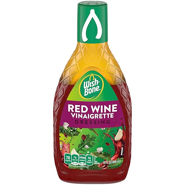 WISH-BONE RED WINE VINAIGRETTE SALAD DRESSING, 15 FL OZ