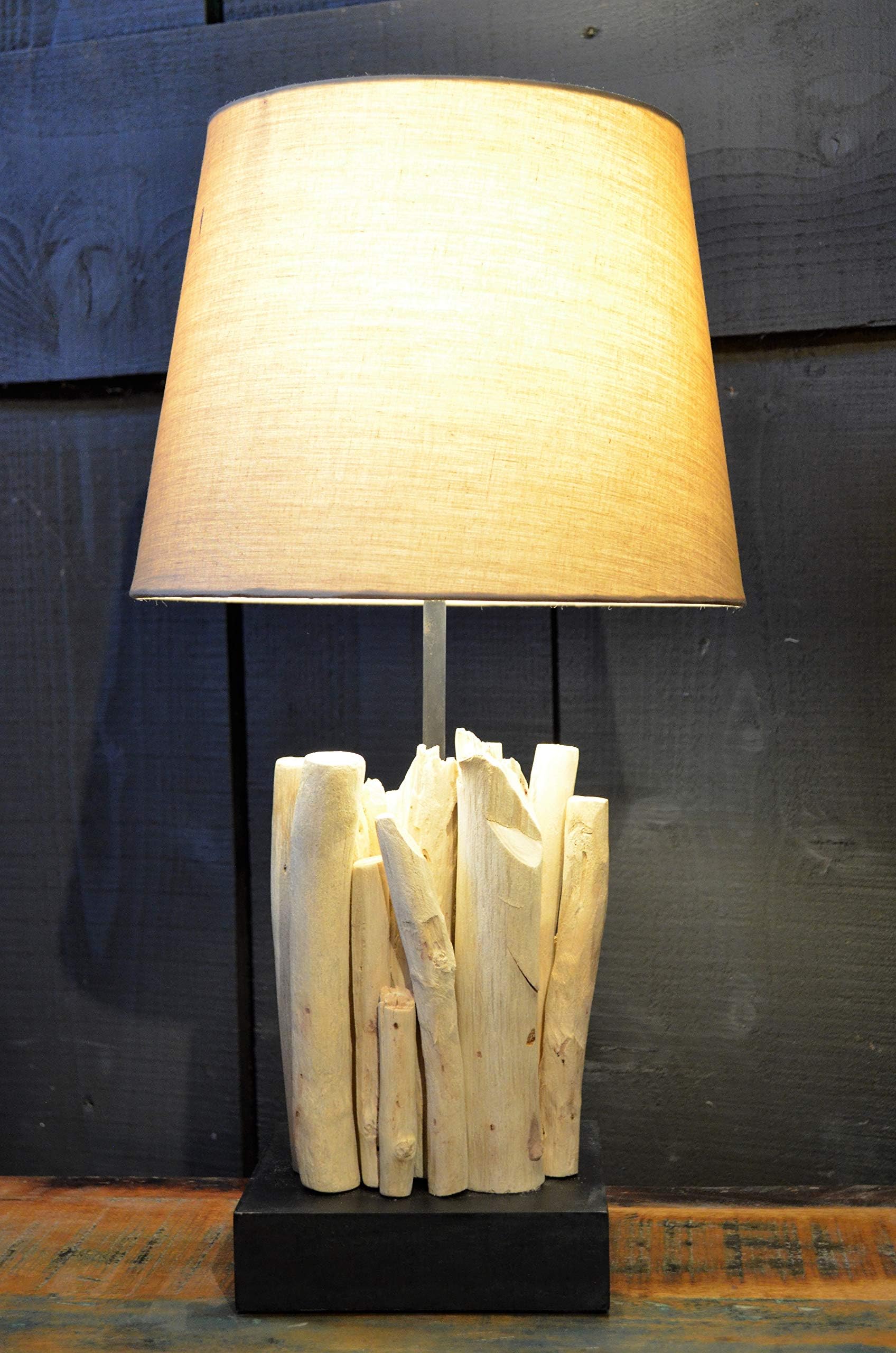 Driftwood Table Lamp/Rustic/Hand Crafted