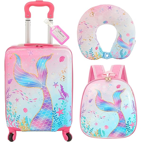 Unicornio Juego De Maletas Para NiÃ±as Maletas De Viaje Cabina