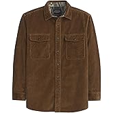 Pendleton Belmont Corduroy Shirt for Men, 100% Cotton Long Sleeve with Pockets DoubleSoft Chamois Lining