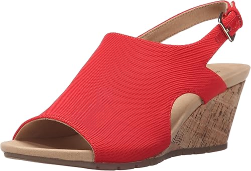 bandolino red sandals