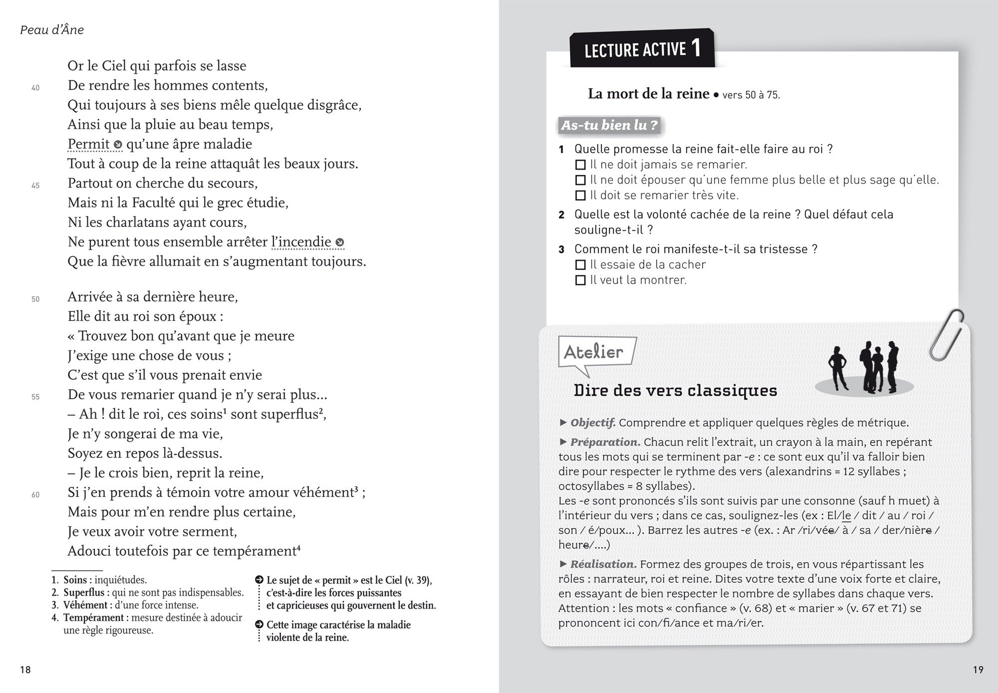 Peau D Ane Le Conte De Perrault Le Film De J Demy La Reecriture De T Ben Jelloun Classiques Cie College 81 French Edition Laurent Nathalie 9782401028142 Amazon Com Books