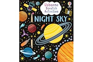 Usborne Scratch Activities Night Sky: A Stunning Scratch Activity Book Introduction to Space, Stars, and Planets