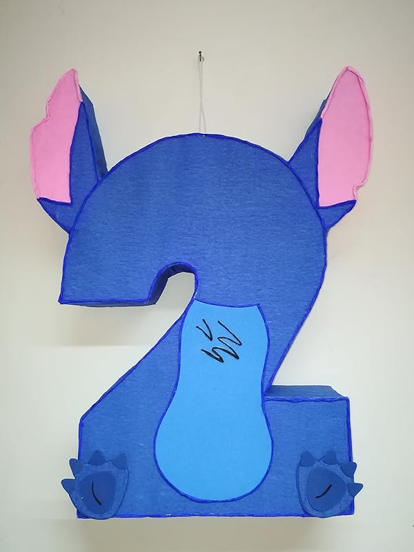 Stitch number 2 pinata, Lilo and Stitch birthday party