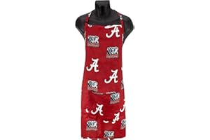 COLLEGE COVERS NCAA Alabama Tide Apron, One Size Fits All, Crimson