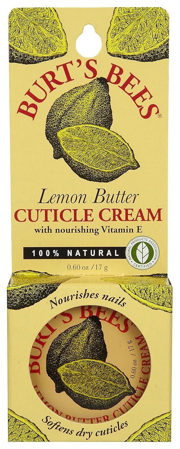 Burt's Bees Lemon Butter Cuticle Creme - 0.6 oz - 2 pk: Beauty