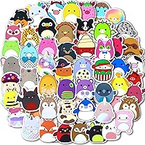 thumbnail image 2 of 50pcs Cute Animal Stickers Pack, Kawaii Cartoon Cat Stickers 2 of 13