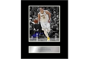 iconic pics Nikola Jokic Print Signed Mounted Photo Display #03 Printed Autograph Gift Picture Print