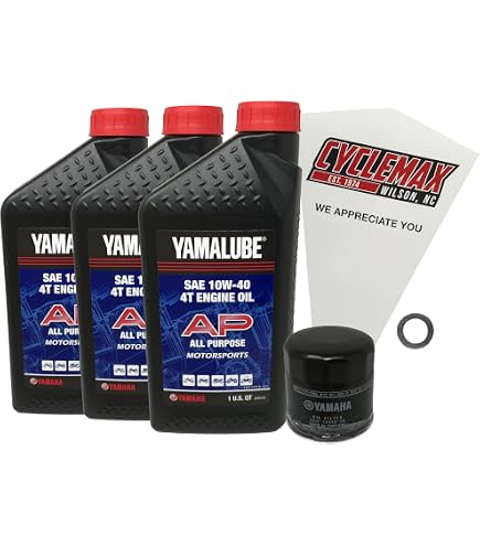 Amazon.com: Cyclemax Oil Change Kit compatible with 2022 Yamaha