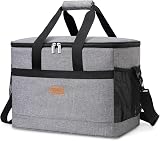 Lifewit Cooler Bag 50 Cans Collapsible Insulated 30L Grey