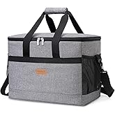 Lifewit Cooler Bag 30/50/60 Cans Collapsible and Insulated Large Lunch Bag Leakproof Soft Cooler Portable Tote for Camping/BBQ/Family Outdoor Activities