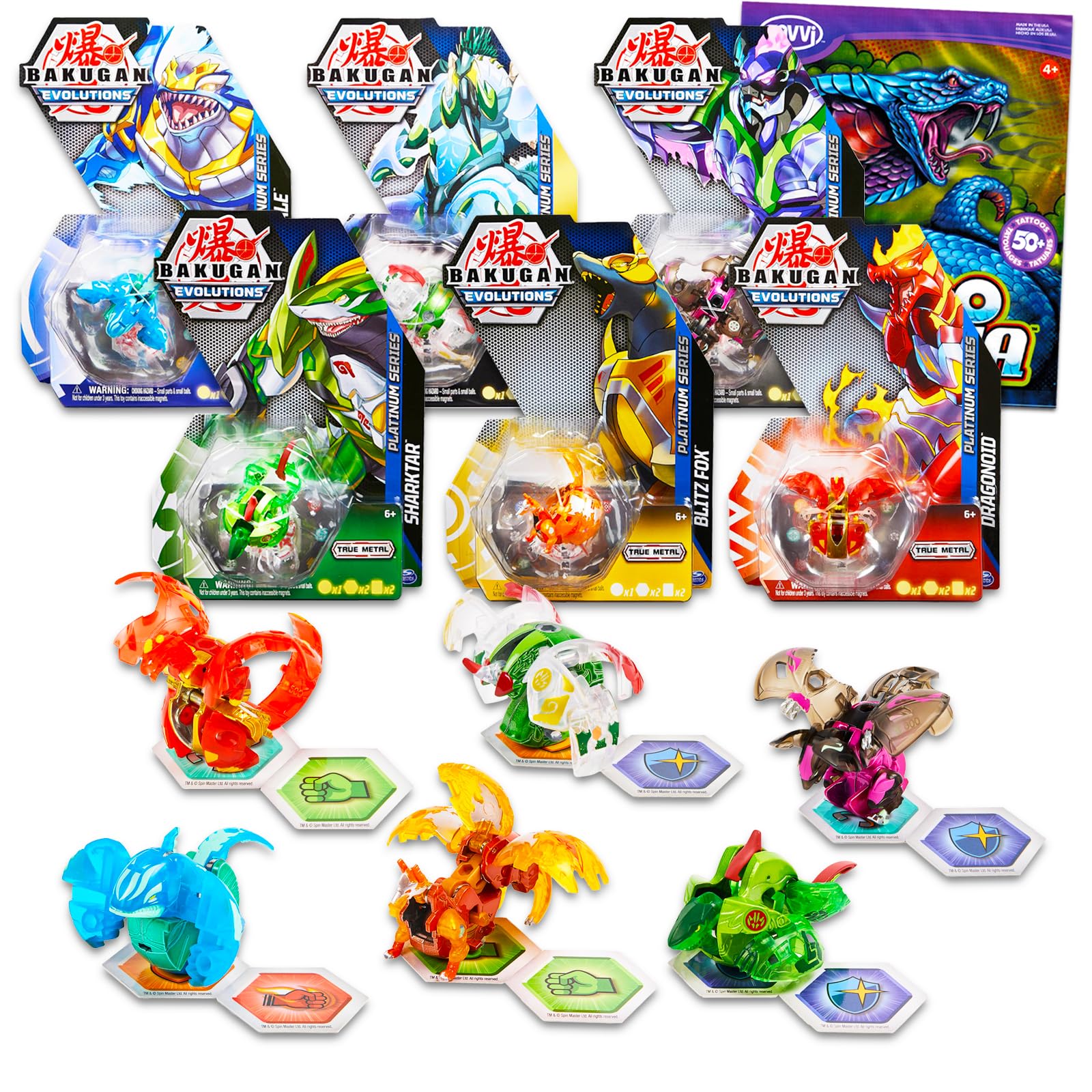 Mua Bakugan Balls Toys 6 Pack for Battle Arena Bundle with 6 Bakugan