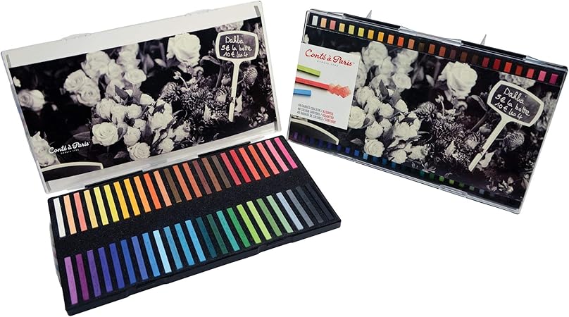 Conté à Paris - Tizas (48 unidades), multicolor: Amazon.es: Oficina y papelería
