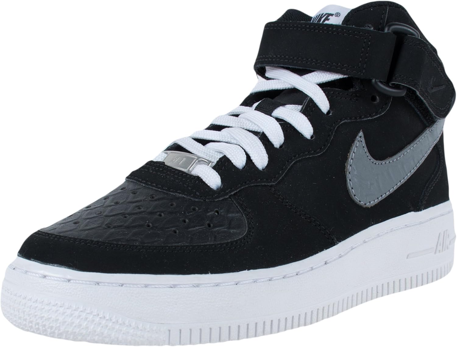 Nike AIR Force 1 MID (GS) Jungen Mod. 314195-031 Mis. 40 Black Cool ...