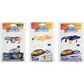 World's Smallest Nerf N-Strike Elite 2.0 Blasters Series 2 Bundle Set of 3
