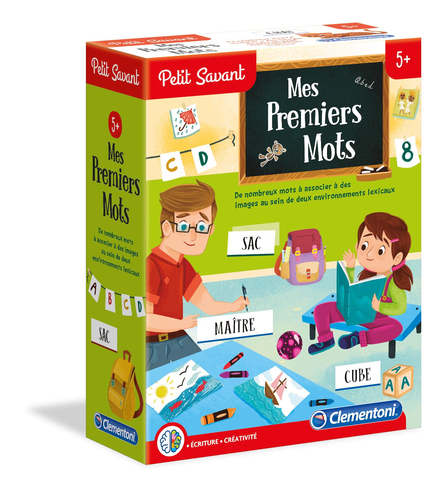 Clementoni Petit Savant-Mes Premiers Mots, 52364, Multi-Coloured