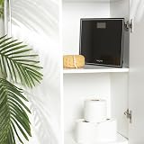 Salter Compact Digital Bathroom Scale 150kg Black LCD Display view 5