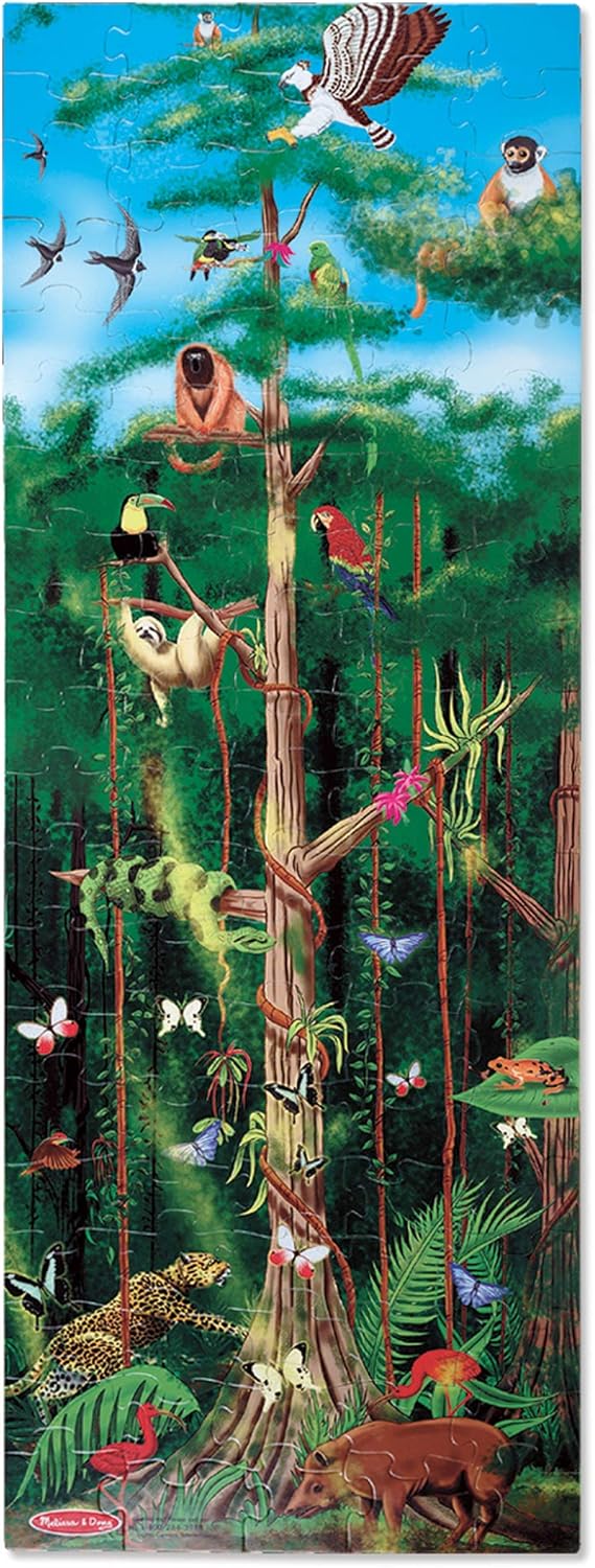 Melissa & Doug 100pc Floor Puzzle - Rainforest