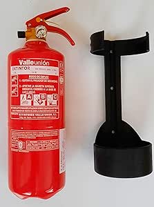 Extintor 2 kg ABC polvo incluye soporte : Amazon.es: Bricolaje ...