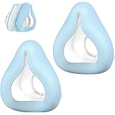 MEDICOLOR 2 Pack Replacement Cushions for AirFit F20 Medium, 3-in-1 Hybrid Design with Silicone, Sponge & Cool Fabric, Upgraded Full Face Cushion for F20 Frame, Enhanced Comfort CPAP Supplies