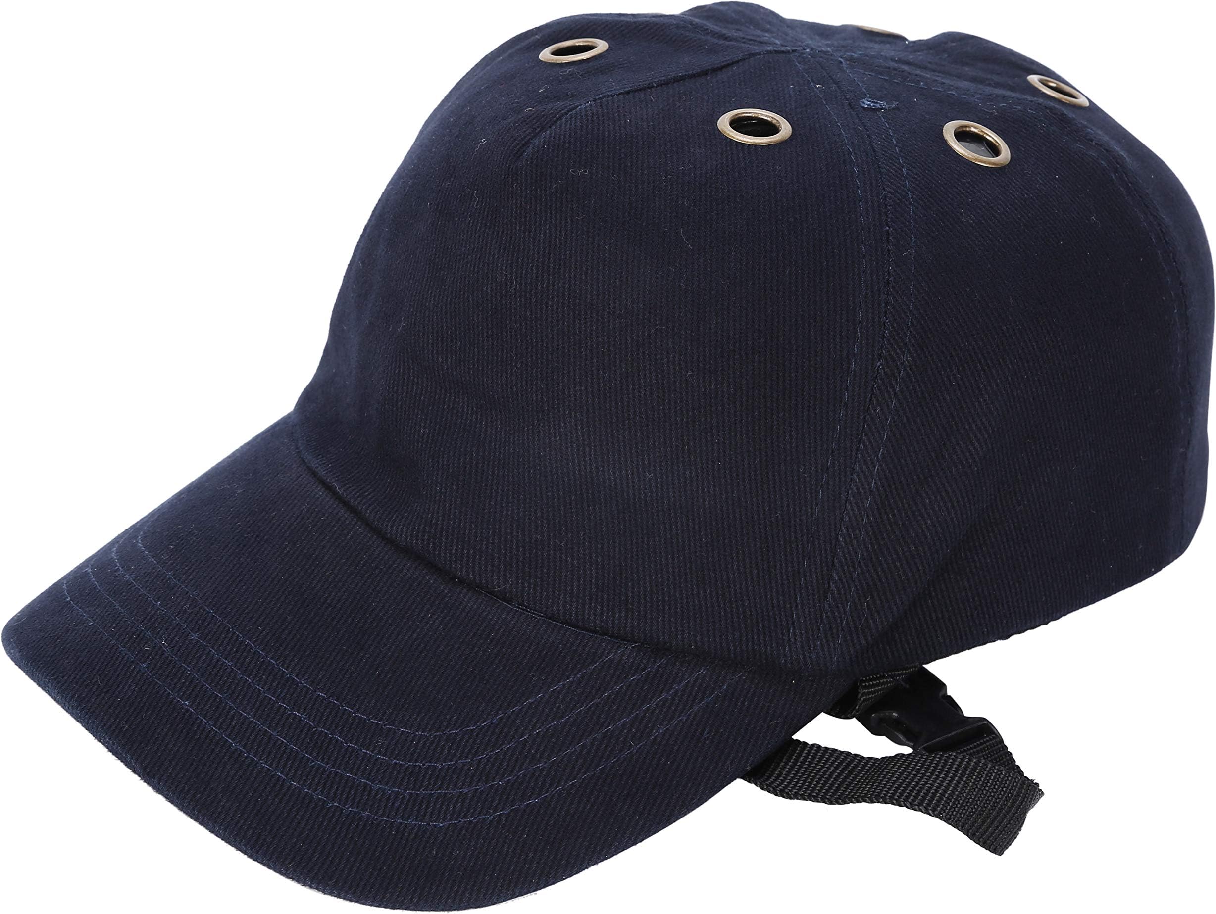 Mufly Baseball Bump Cap - Lightweight Safety hard hat head protection Cap Safety Protective Hat (6air hole)